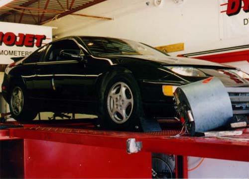 On the dyno at Alamo Autosports