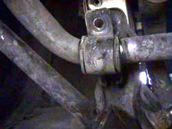 Removing bushing brackets