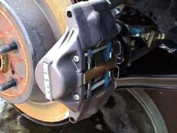 Rear caliper