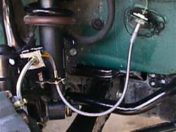 SS front brake line