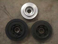 OEMs vs. smaller underdrive pulley