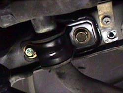 sway bar bushing retainer