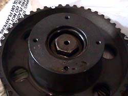 Intake cam sprocket